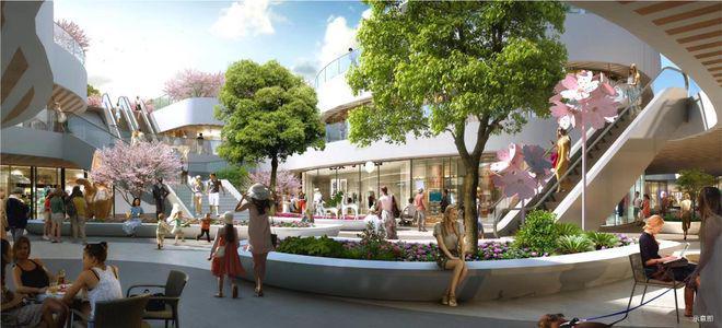 林里荟商铺—经营分成—项目详情—地址 —商业街